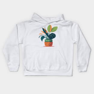 Cute Houseplant Kids Hoodie